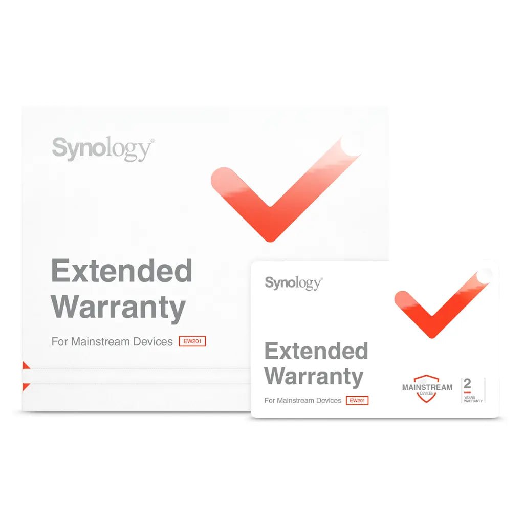 Synology EW202 2-Year Extended Warranty License for High-End Synology NAS Servers