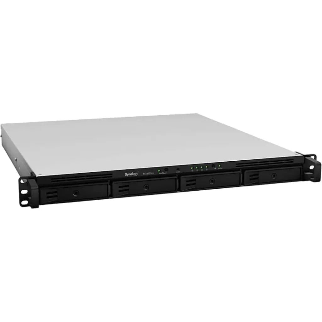 Synology RS1619xs+ 1U Rackmount 4-Bay NAS Network Attached Storage Server