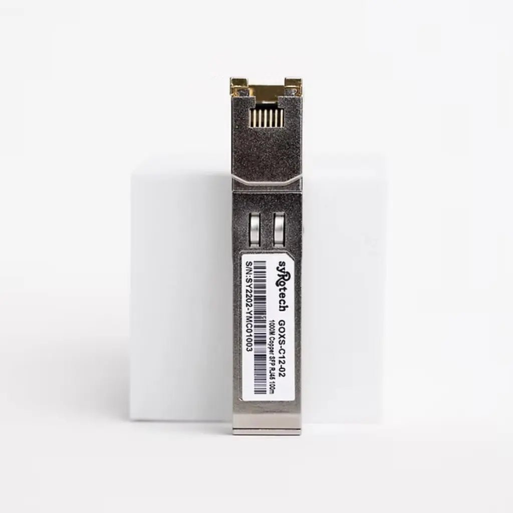 Syrotech GOXS-C12-02 1G Gigabit Ethernet RJ-45 Copper SFP Transceiver Module
