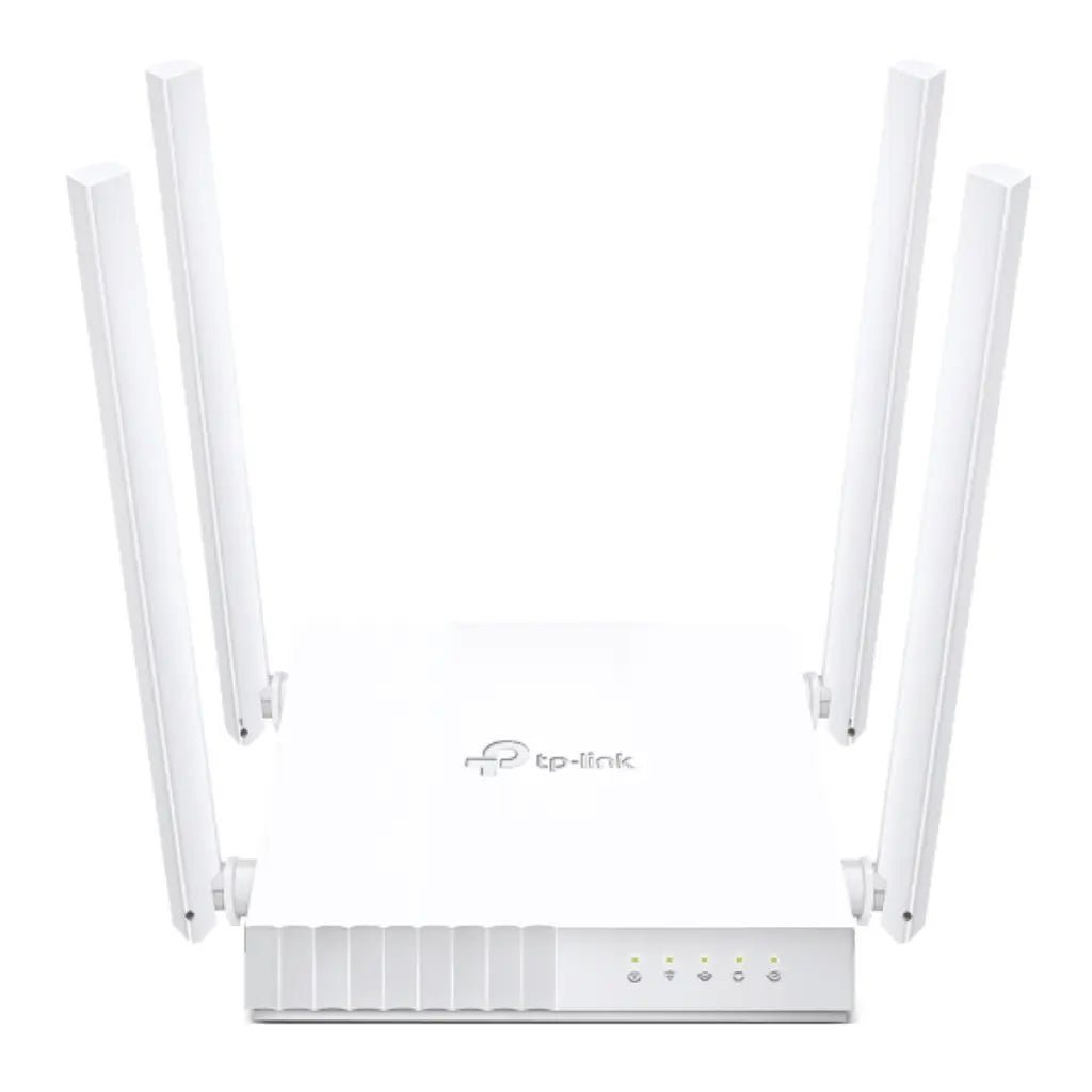 TP-Link Archer C24 AC750 Dual-Band Wi-Fi Router with 4 High-Gain Antennas and WPA3 Security