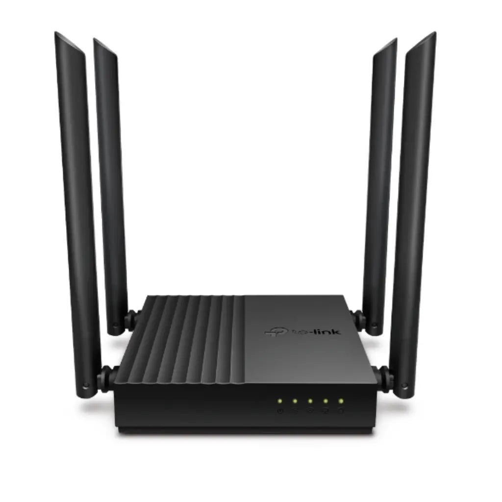 TP-Link Archer C64 AC1200 Dual Band MU-MIMO Gigabit WiFi Router - High-Speed Wireless Internet Connectivity