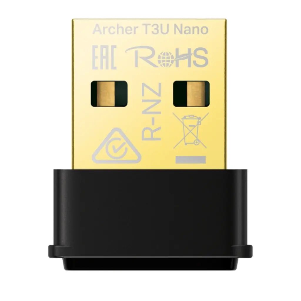TP-Link Archer T3U Nano AC1300 Dual Band MU-MIMO USB Wi-Fi Adapter