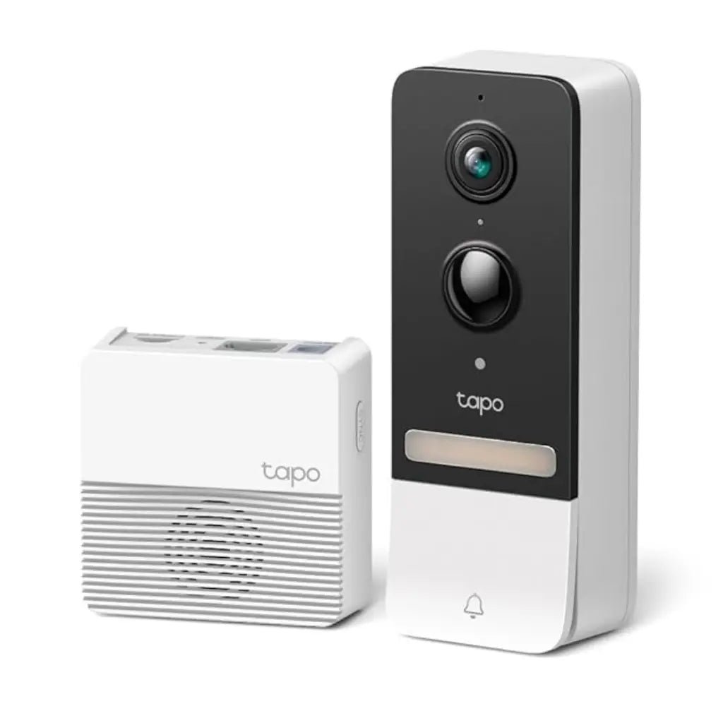 TP-Link Tapo D230-S1 2K 5MP Smart Wireless Video Doorbell with Two-Way Audio and IP64 Weatherproof Rating