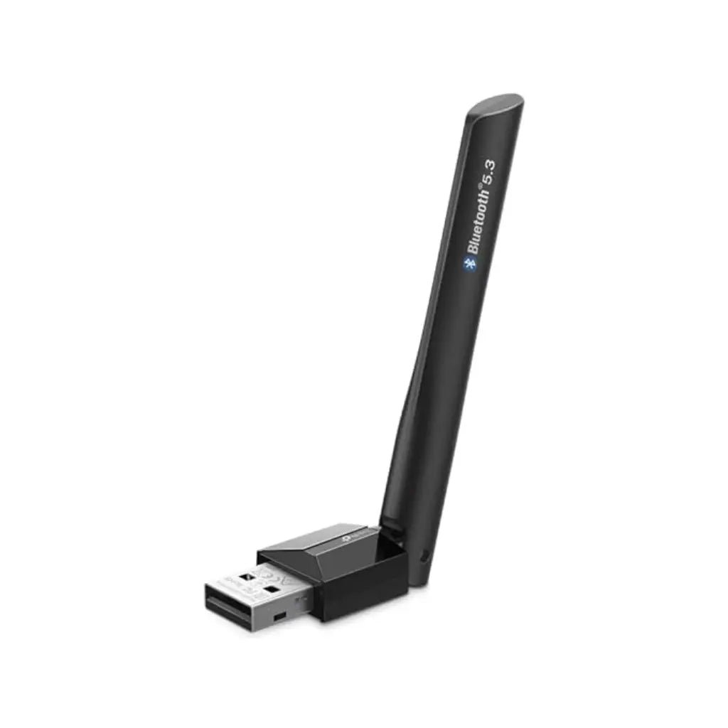 TP-Link UB500 Plus Long Range Bluetooth 5.3 USB Adapter with Adjustable Antenna for Windows PCs - High Performance Wireless Connectivity