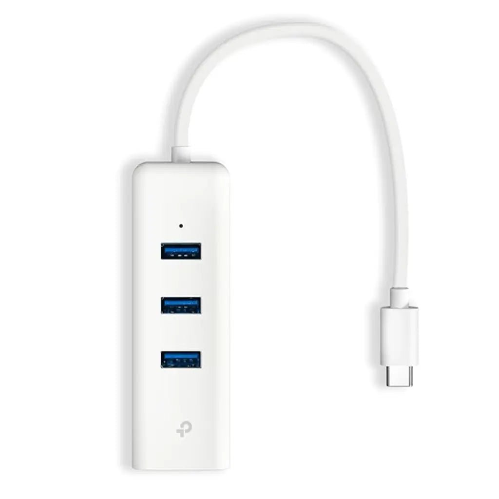 TP-Link UE330C USB Type-C to 3-Port USB 3.0 Hub with Gigabit Ethernet Adapter