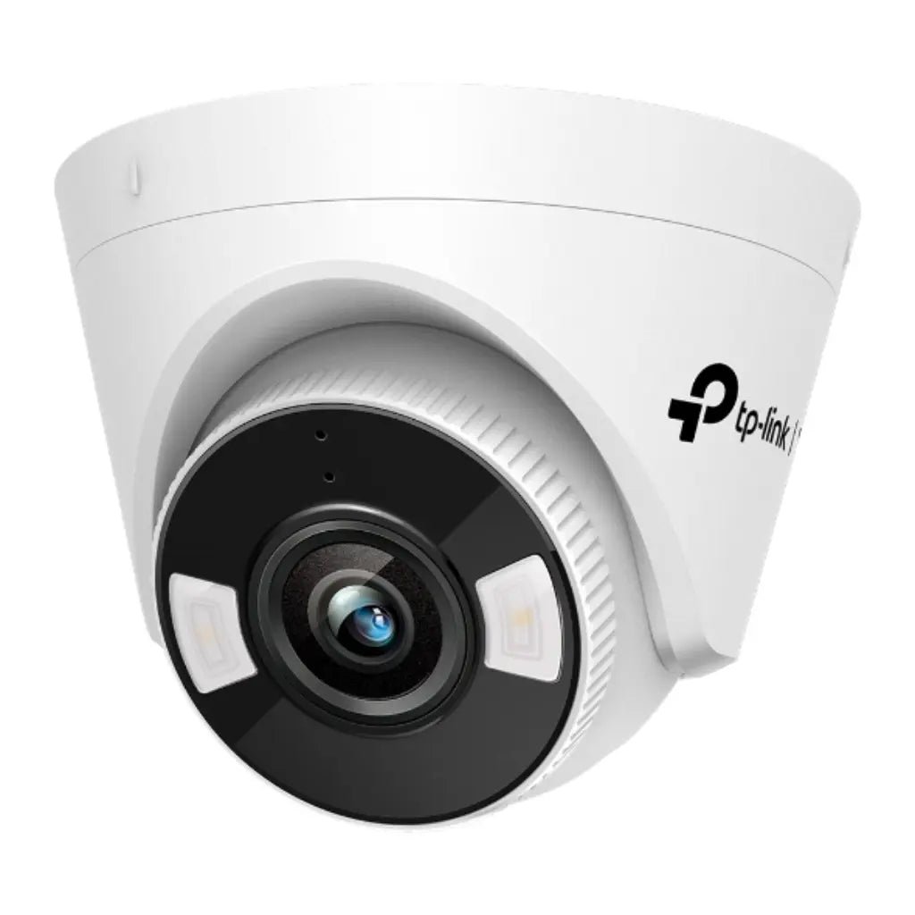 TP-Link VIGI C440 4MP Full-Color Turret Network Security Camera with H.265+ Compression and AI-Powered Human/Vehicle Detection