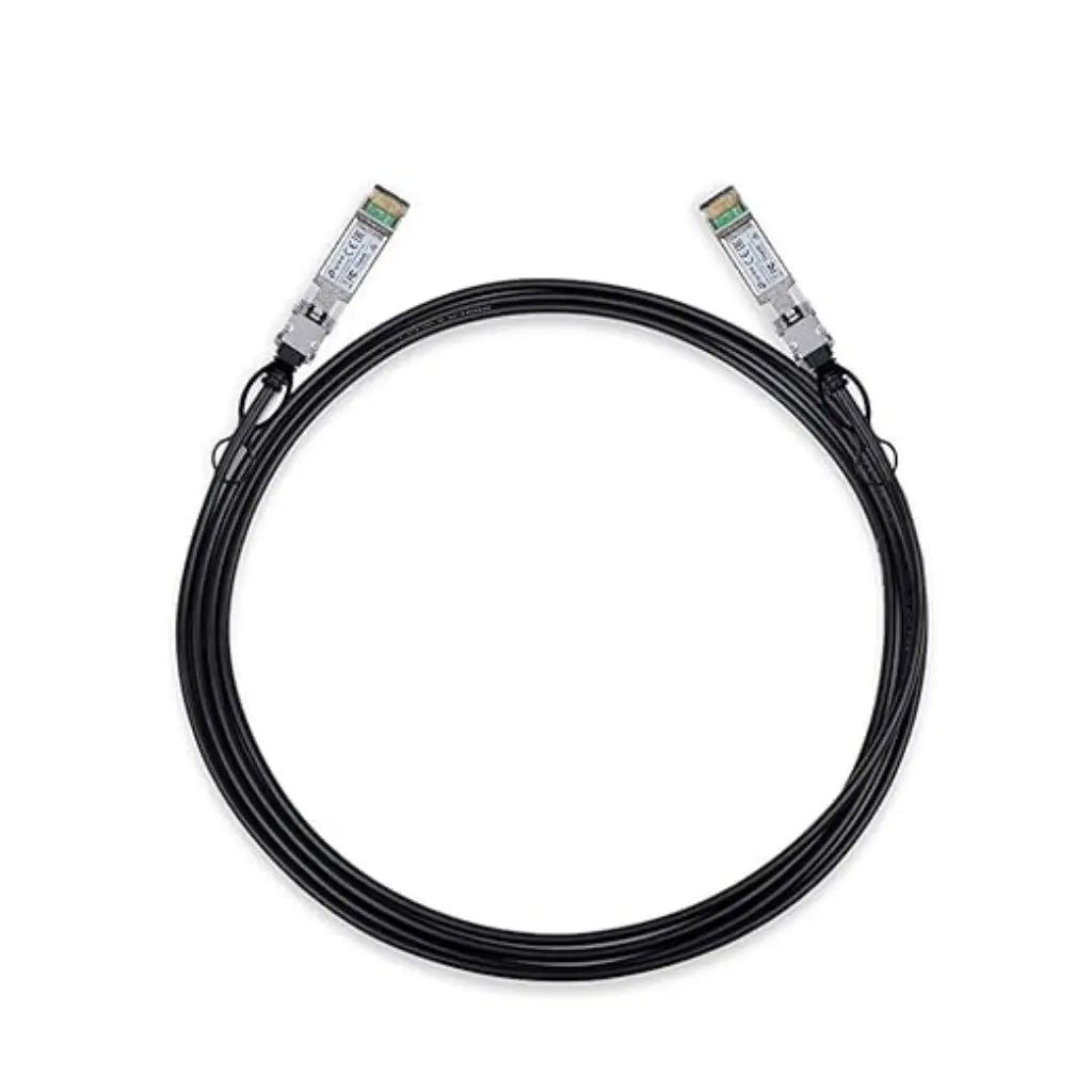 TP-Link Omada TL-SM5220-3M 3-Meter 10G SFP+ Passive Direct Attach Copper (DAC) Twinax Cable