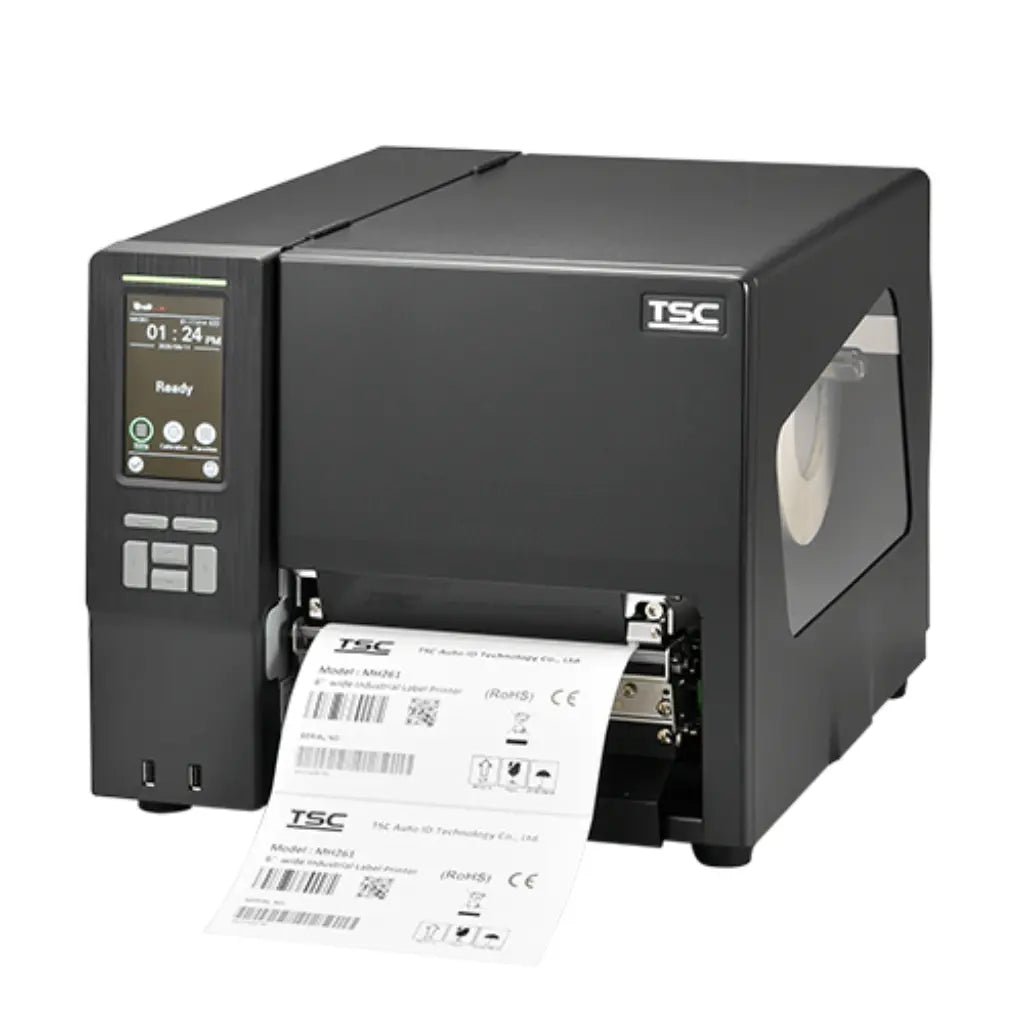TSC MH261T 6-Inch Industrial Thermal Transfer Barcode Label Printer