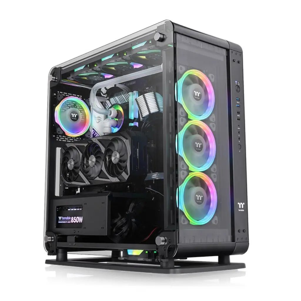 Thermaltake Core P6 ATX Mid Tower Computer Case with Tempered Glass Panels