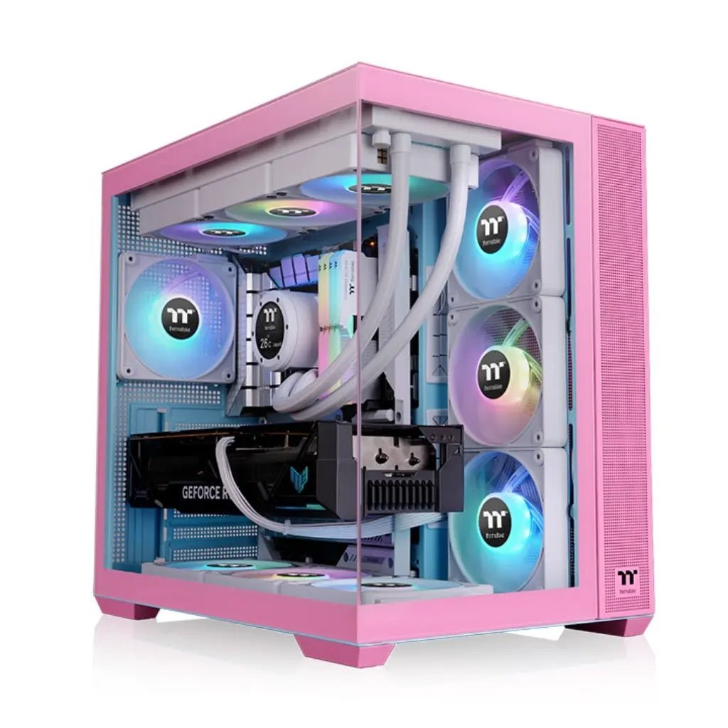 Thermaltake View 380 TG ARGB ATX Mid Tower Tempered Glass PC Gaming Case