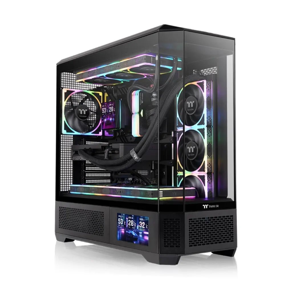 Thermaltake View 600 TG Full Tower ATX Case with 4 Tempered Glass Panels