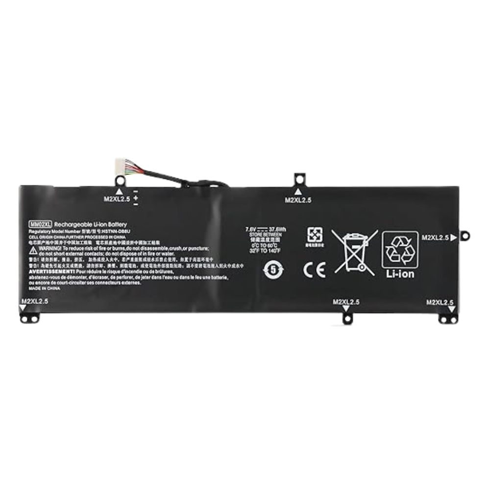 HP MM02XL OEM 4950mAh 7.6V 2-Cell Replacement Laptop Battery