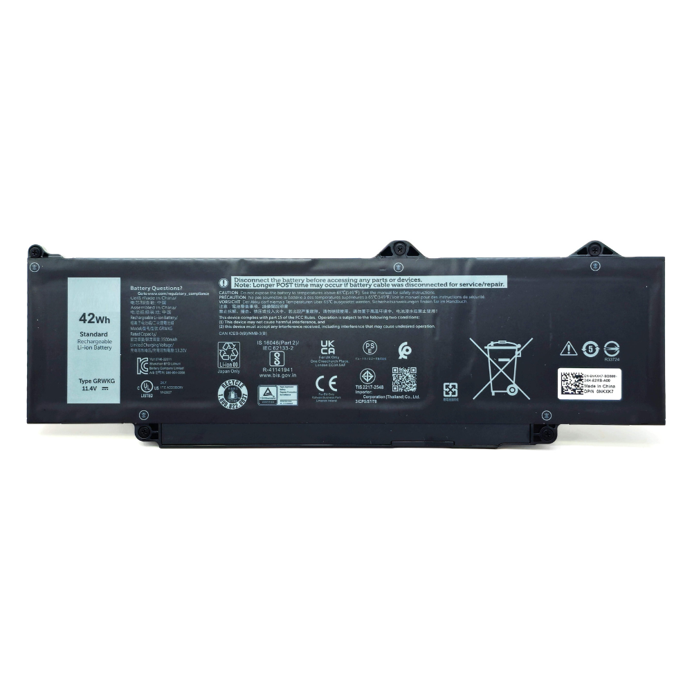 Dell Original 42Wh 11.4V 3-Cell Laptop Battery for Latitude 3340