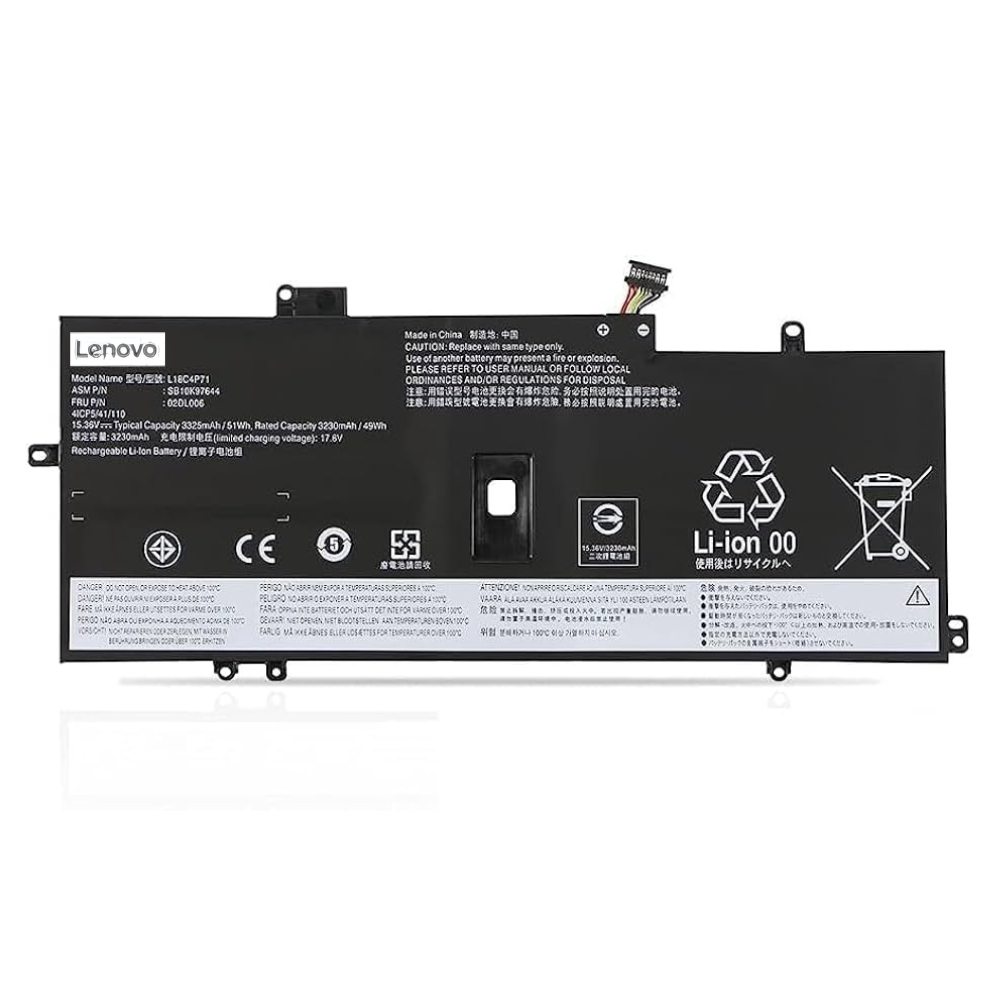 Lenovo L18C4P71 Genuine 4-Cell Laptop Battery (15.36V