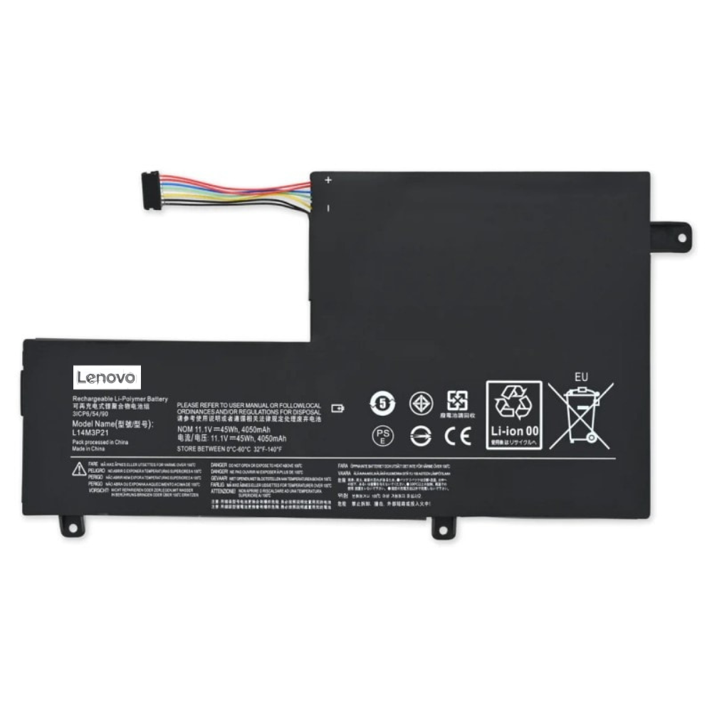 Lenovo L15L3PB0 Type B OEM 4610mAh 11.4V 52.5Wh 3-Cell Replacement Laptop Battery