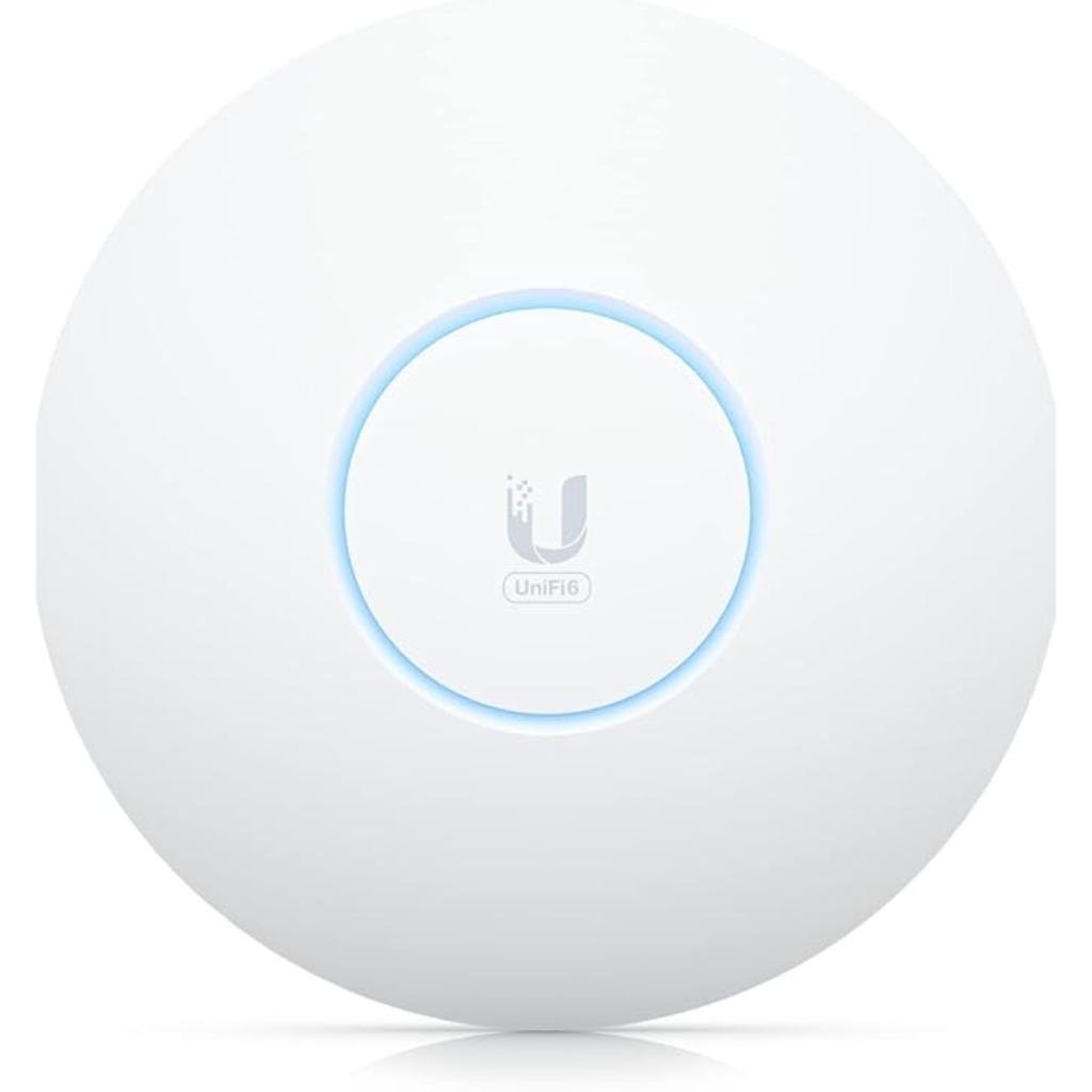Ubiquiti UniFi U6-Enterprise WiFi 6E Ceiling-Mount Access Point with Tri-Band 6 GHz Support