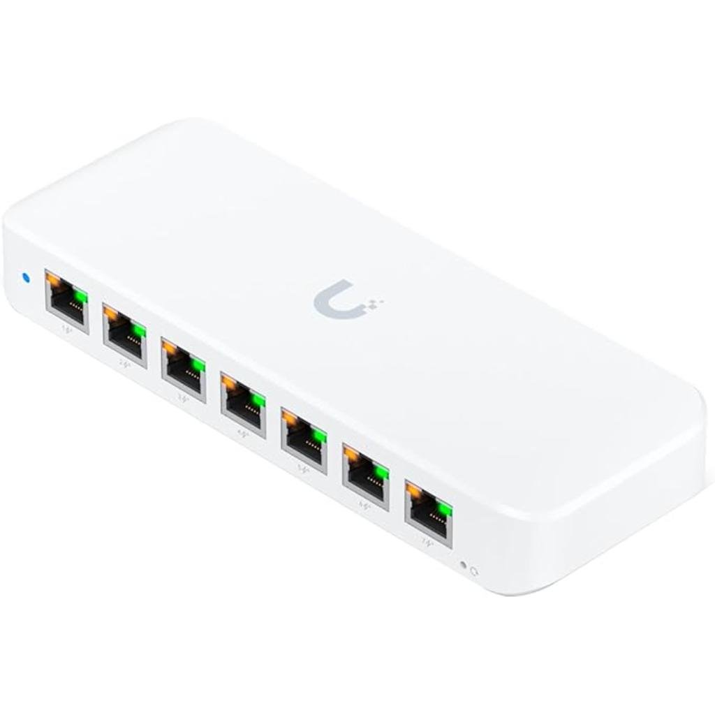 Ubiquiti UniFi Switch Ultra (USW-Ultra) 8-Port Gigabit PoE Managed Switch with 210W Power Budget