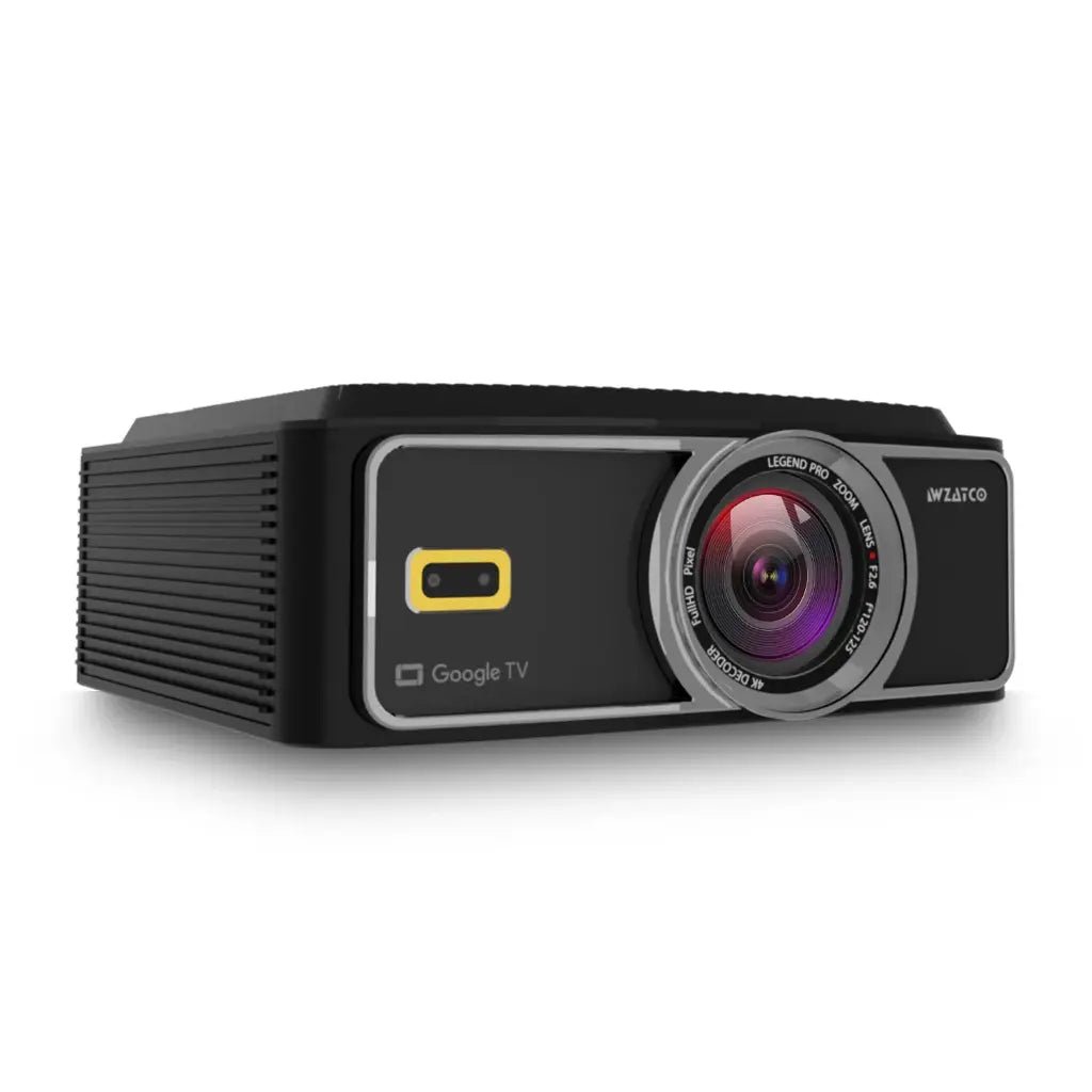 WZATCO Legend Pro Certified 4K HDR Smart Projector with Google TV and Wi-Fi 6 Connectivity
