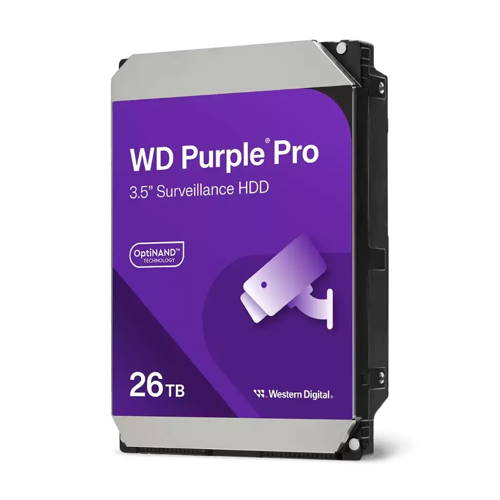 Western Digital Purple Pro 26TB 3.5-inch SATA 7200RPM Surveillance Internal Hard Drive