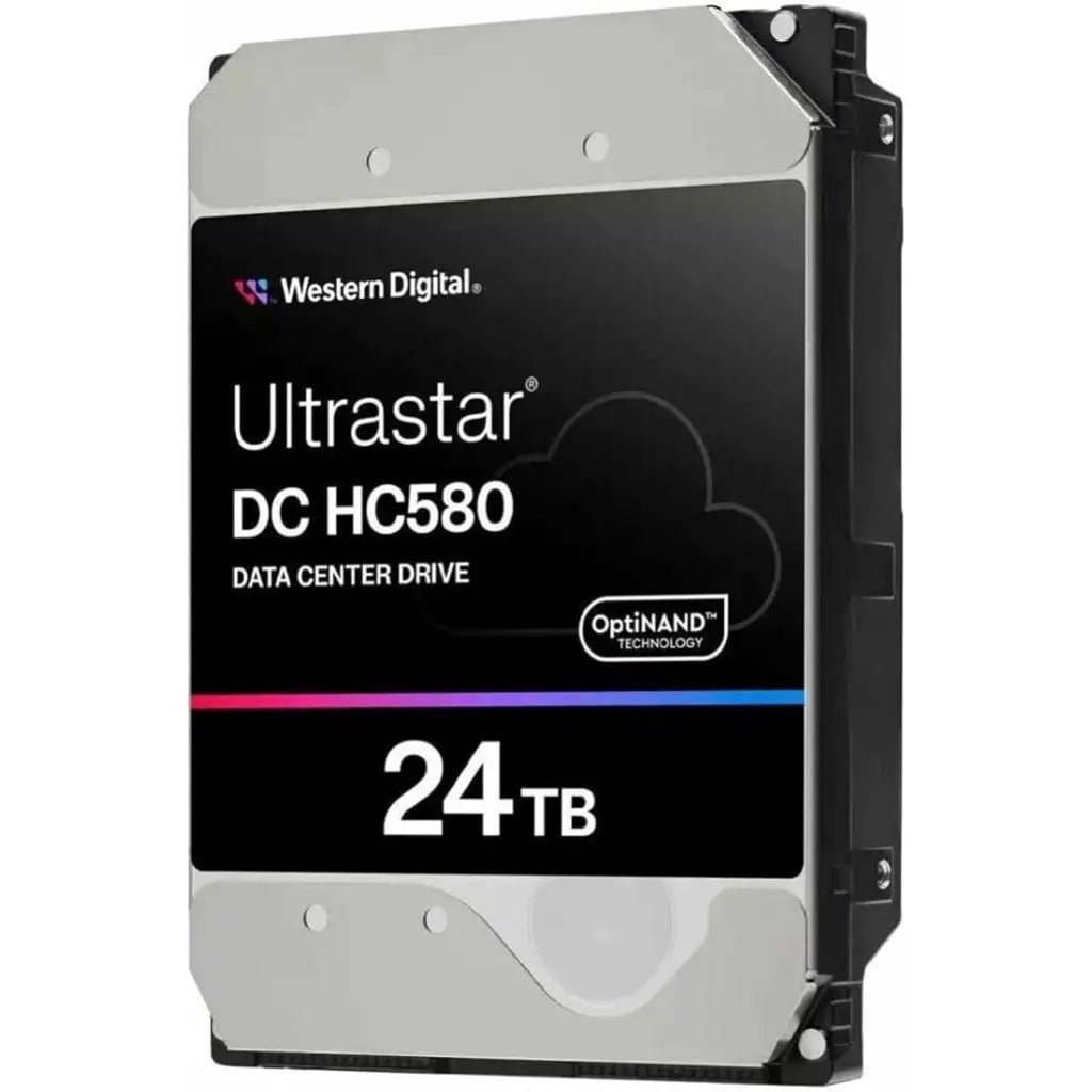 Western Digital Ultrastar DC HC580 24TB 3.5-inch 7200RPM SATA Enterprise and NAS Hard Drive