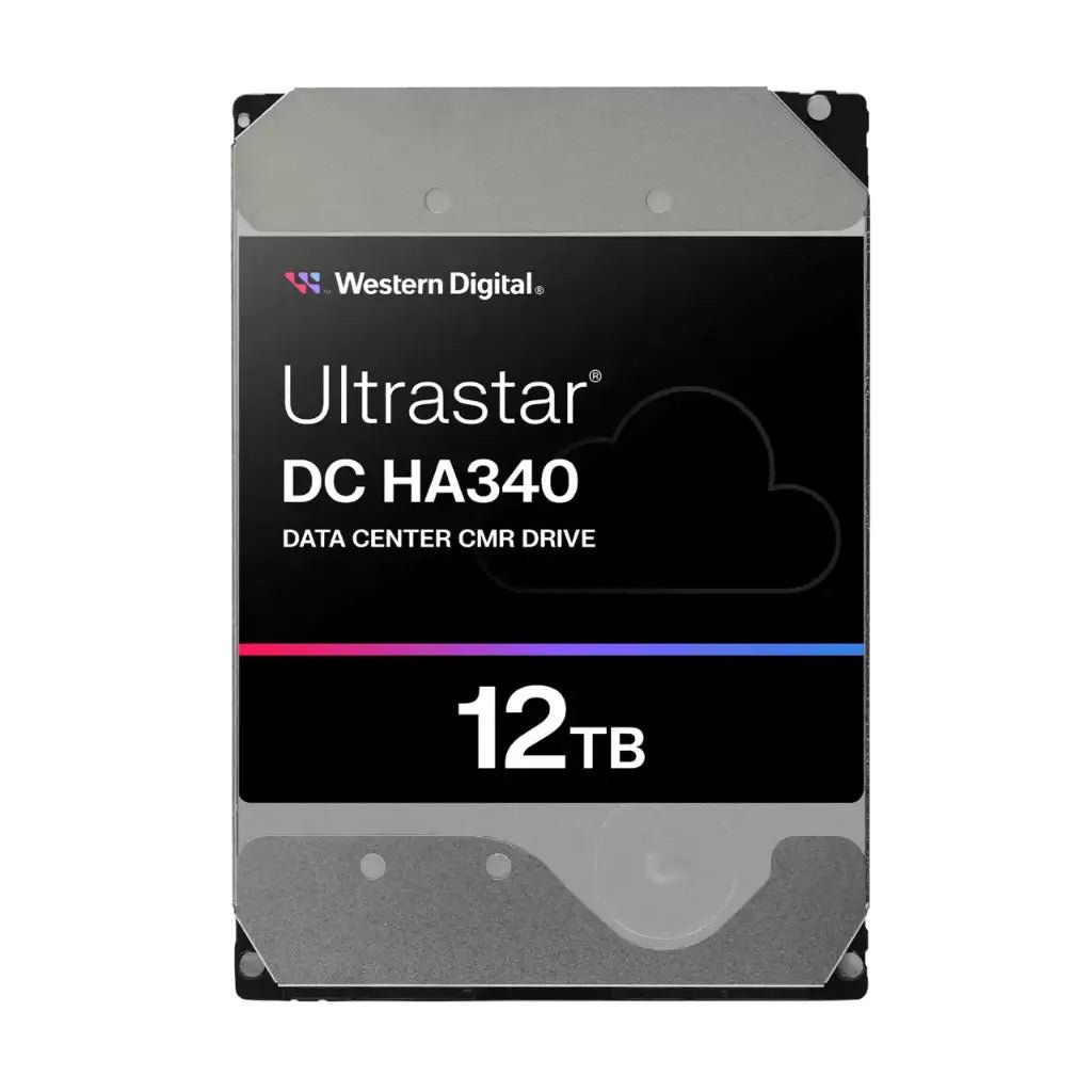 Western Digital Ultrastar DC HA340 12TB 3.5-Inch SATA 6Gb/s 7200RPM Enterprise NAS Internal Hard Drive