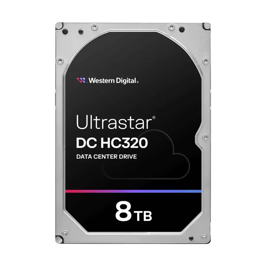 Western Digital Ultrastar DC HC320 8TB 3.5-inch SAS 12Gb/s 7200RPM Enterprise-Grade NAS Hard Drive