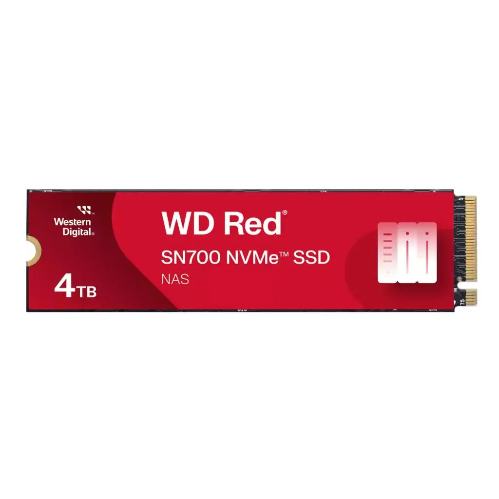 Western Digital WD Red SN700 4TB NAS NVMe Internal Solid State Drive (SSD)