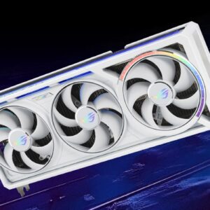 ASUS ROG Strix Astral GeForce RTX 5080 16GB GDDR7 White Overclocked Edition Triple Fan Graphics Card