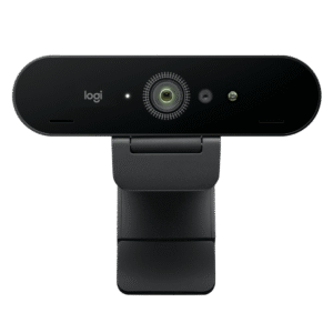 Logitech MX Brio 4K Ultra HD Pro Business Webcam with Dual Noise-Reducing Microphones