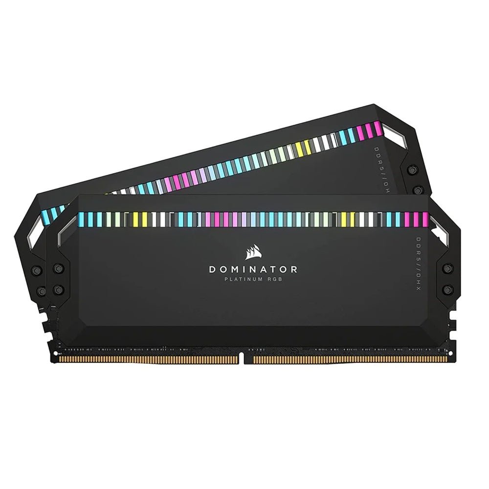 Corsair Dominator Platinum RGB 64GB (2x32GB) DDR5 6800MHz CL40 High-Performance Gaming Desktop Memory Kit