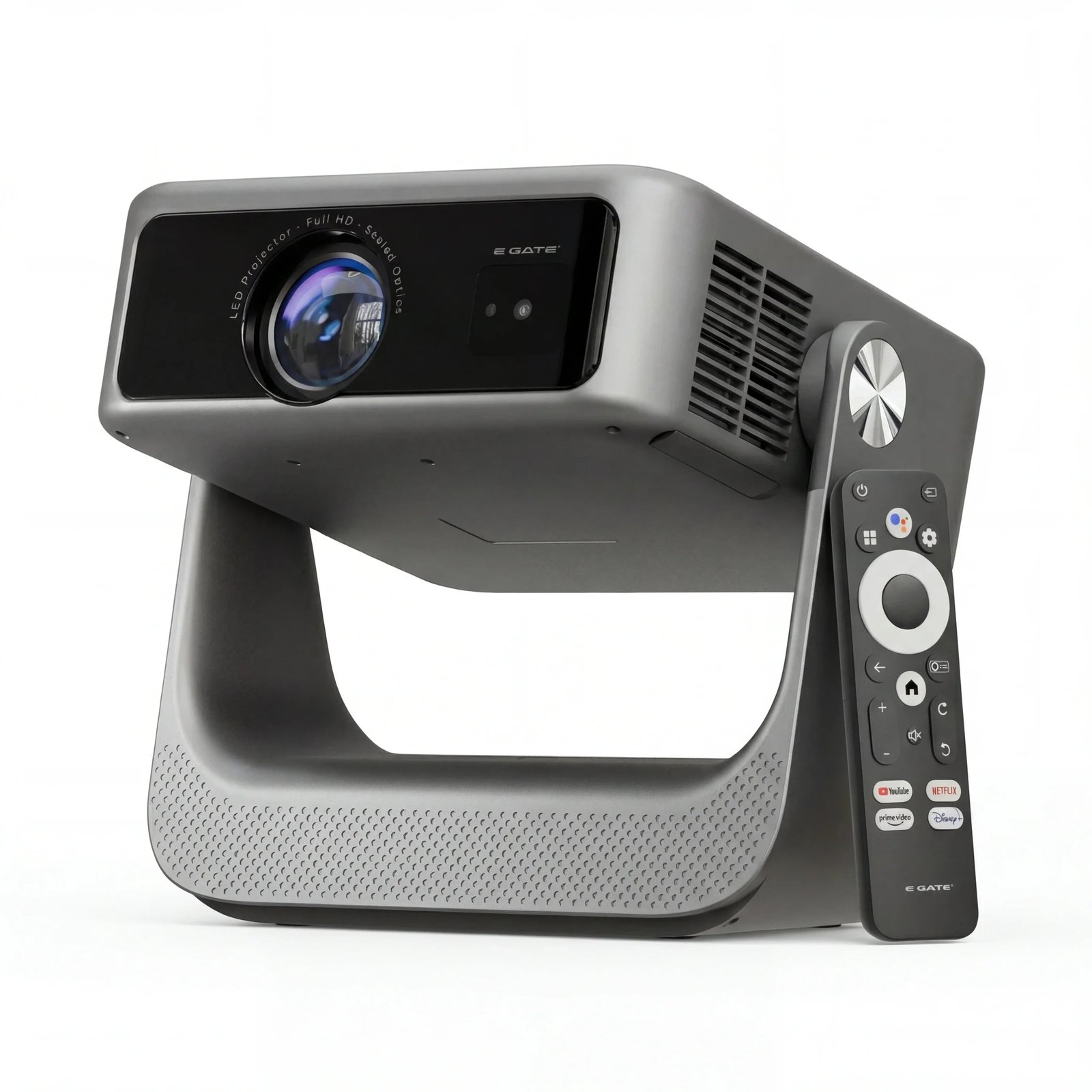 EGATE Zen 7X Full HD Google TV Projector with 4K Decoding for Home Cinema