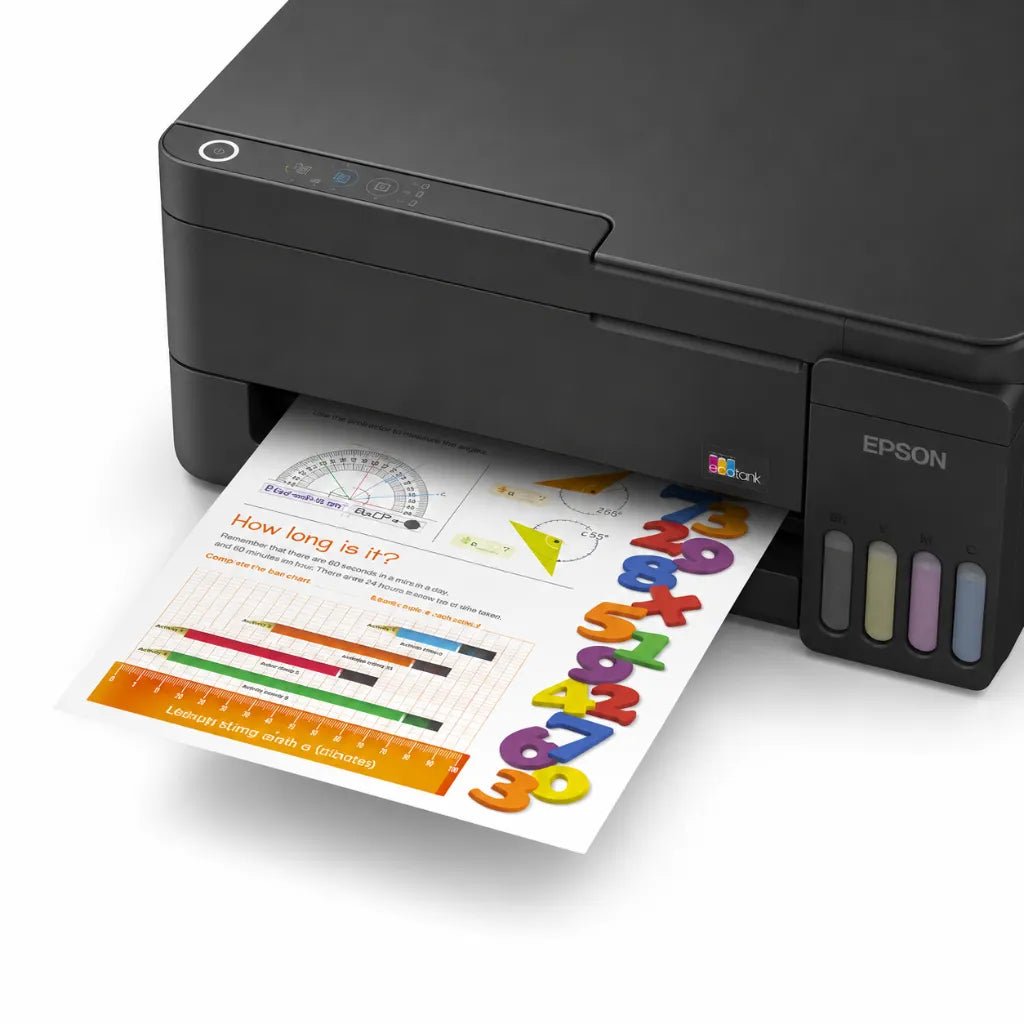 Epson EcoTank L3351 A4 Wireless All-in-One Ink Tank Printer - High-Capacity Color Printing