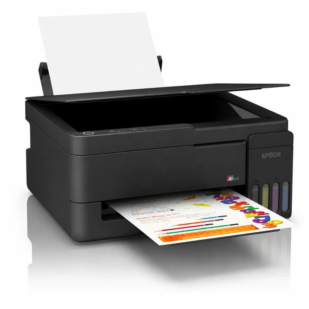 Epson EcoTank L3351 A4 Wireless All-in-One Ink Tank Printer - High-Capacity Color Printing
