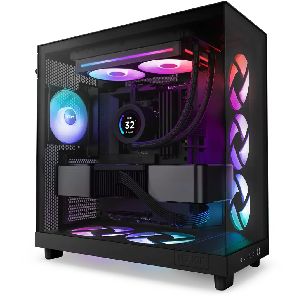 NZXT F240 RGB Core 240mm Single-Frame High-Performance Cooling Fan Unit