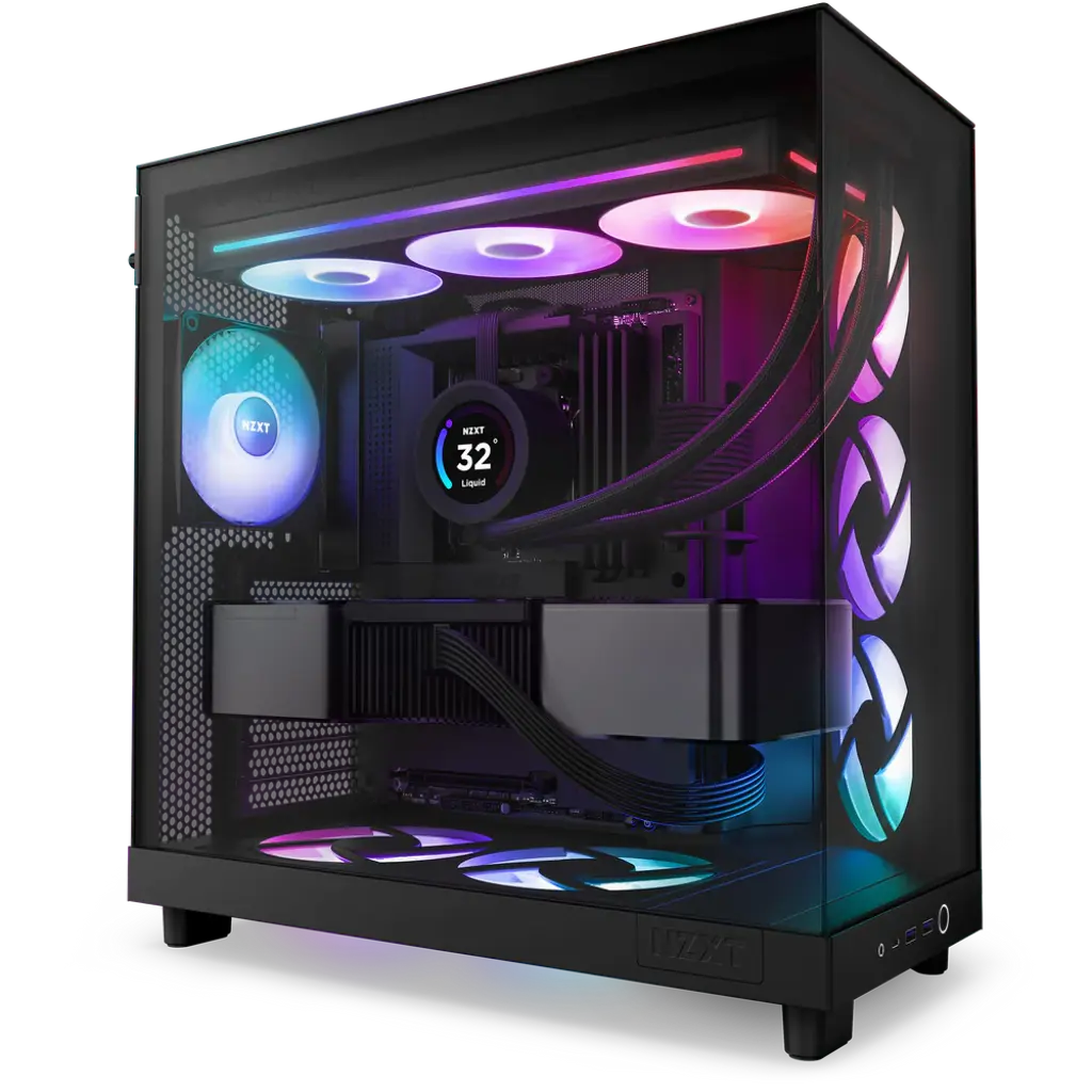 NZXT F420 RGB Core 420mm High-Performance Single-Frame RGB Cooling Fan Unit