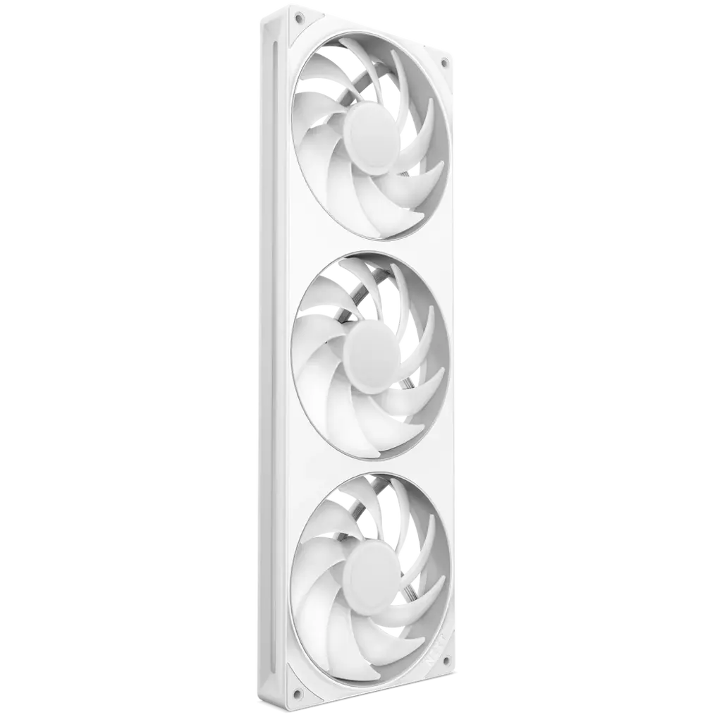 NZXT F360 RGB Core 360mm Single-Frame Triple Fan Unit - White