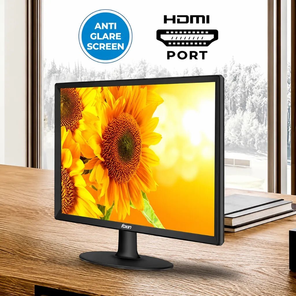 FOXIN FM1540 15.1-Inch LED Monitor with HDMI and VGA Connectivity