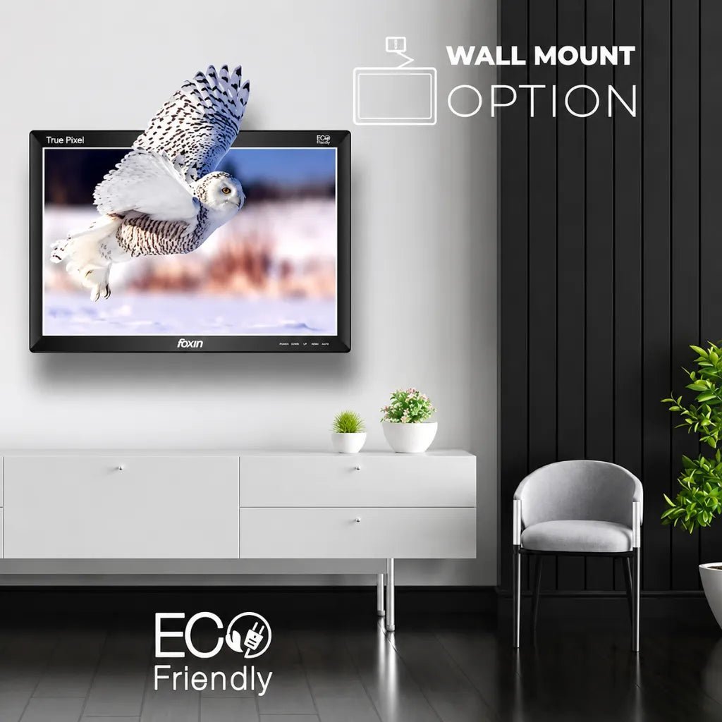FOXIN FM1540 15.1-Inch LED Monitor with HDMI and VGA Connectivity