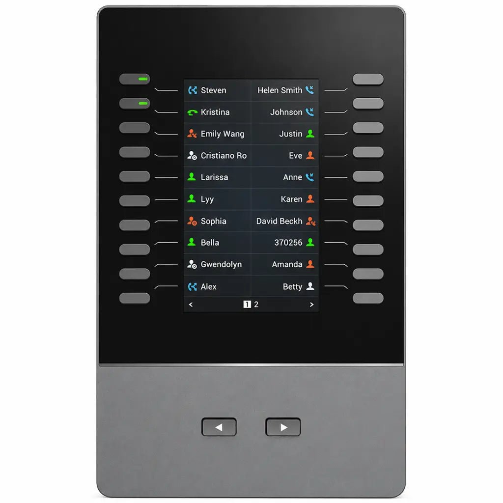 Grandstream GBX20 Extension Module for GRP2615 and GRP2620 IP Phones with 160 Programmable Contacts