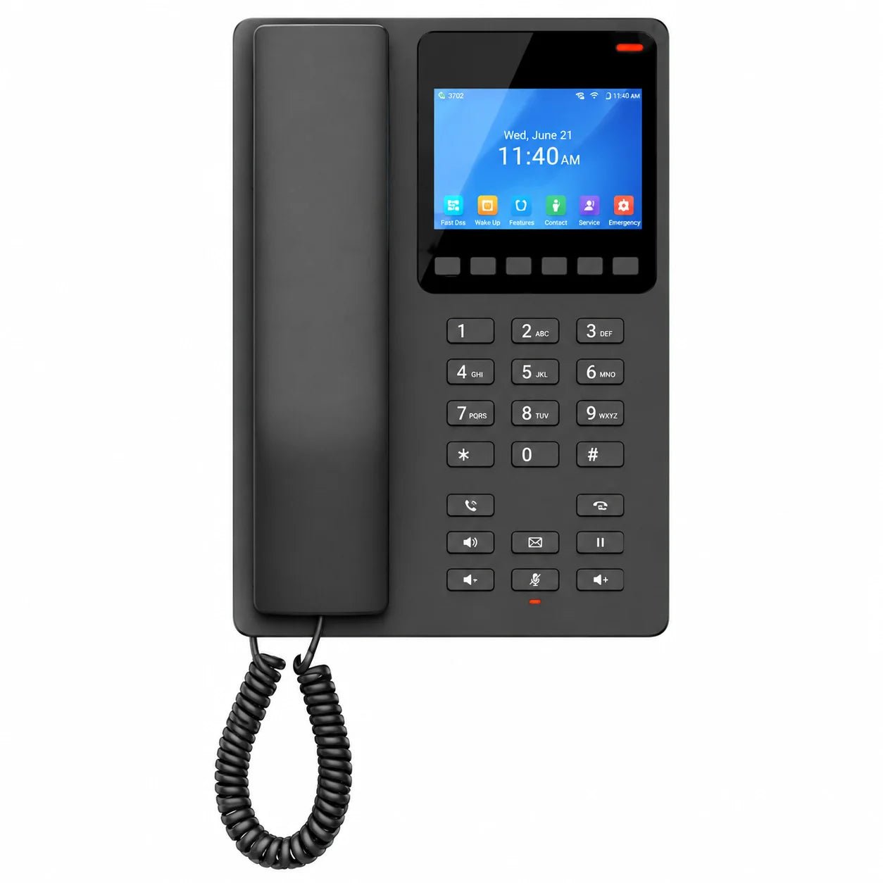 Grandstream GHP631W Compact Hotel IP Phone with Wi-Fi 6