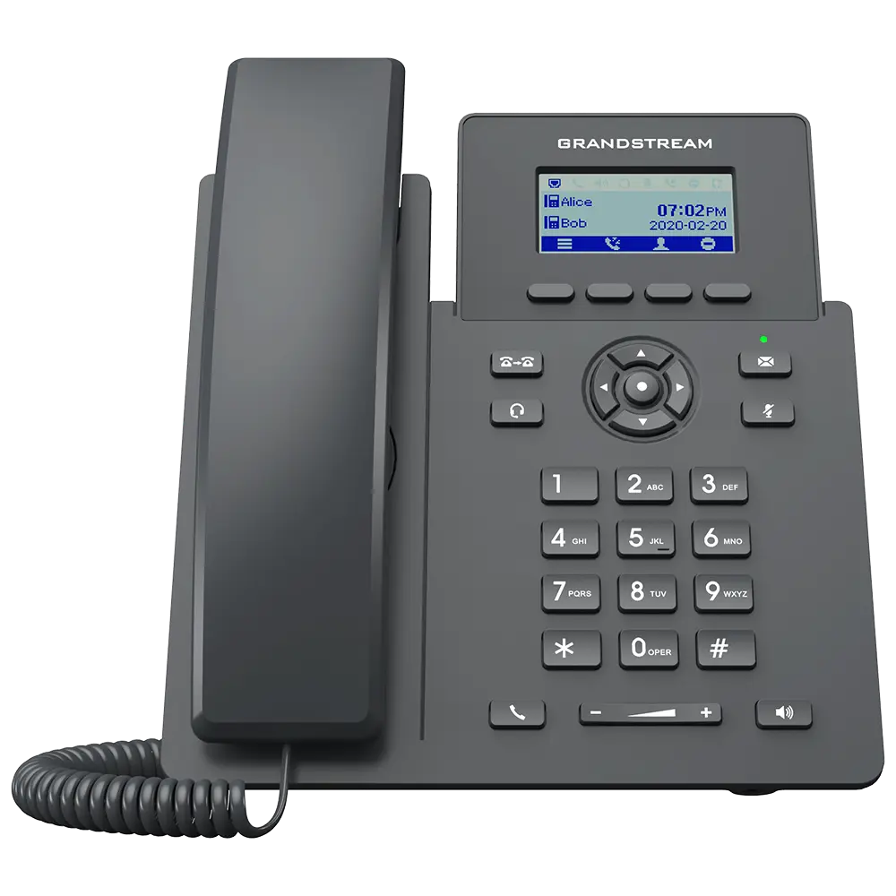 Grandstream GRP2601W Essential 2-Line Wi-Fi IP Phone for SIP Communication