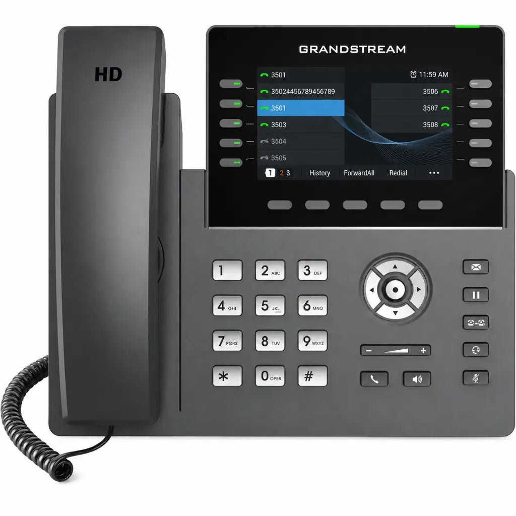 Grandstream GRP2615 10-Line Professional IP Phone with Integrated Wi-Fi