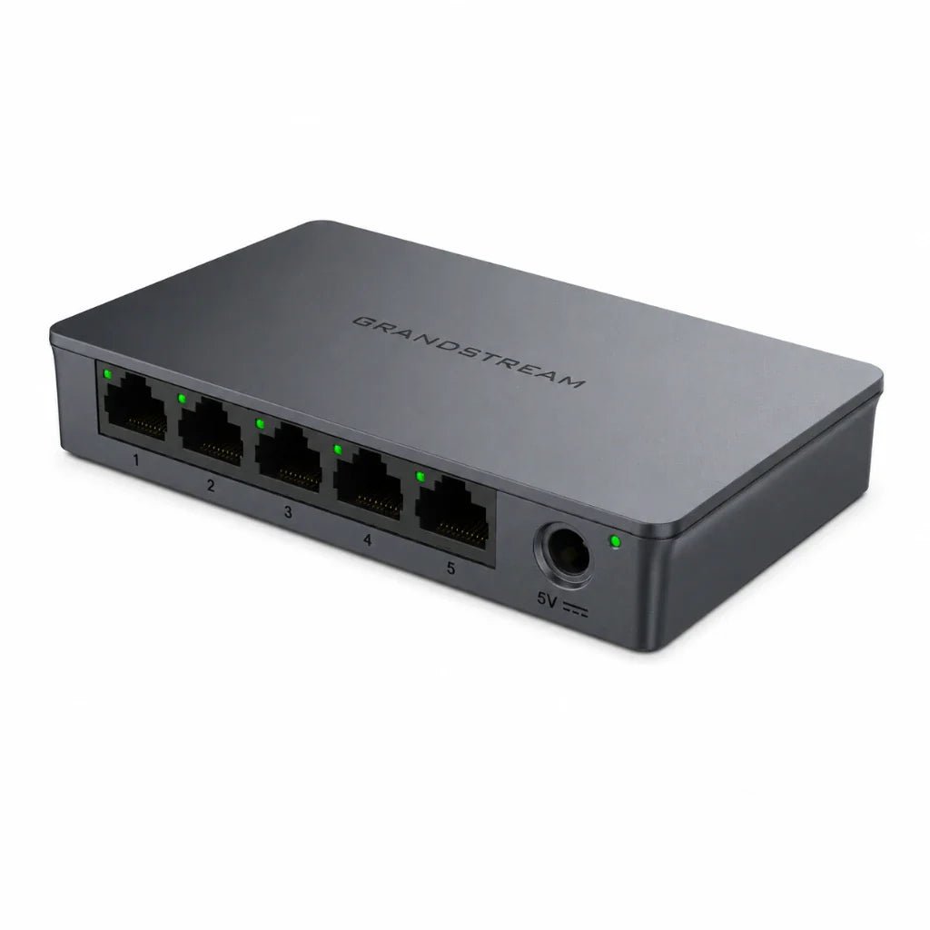 Grandstream GWN7700 5-Port Gigabit Desktop Unmanaged Network Switch