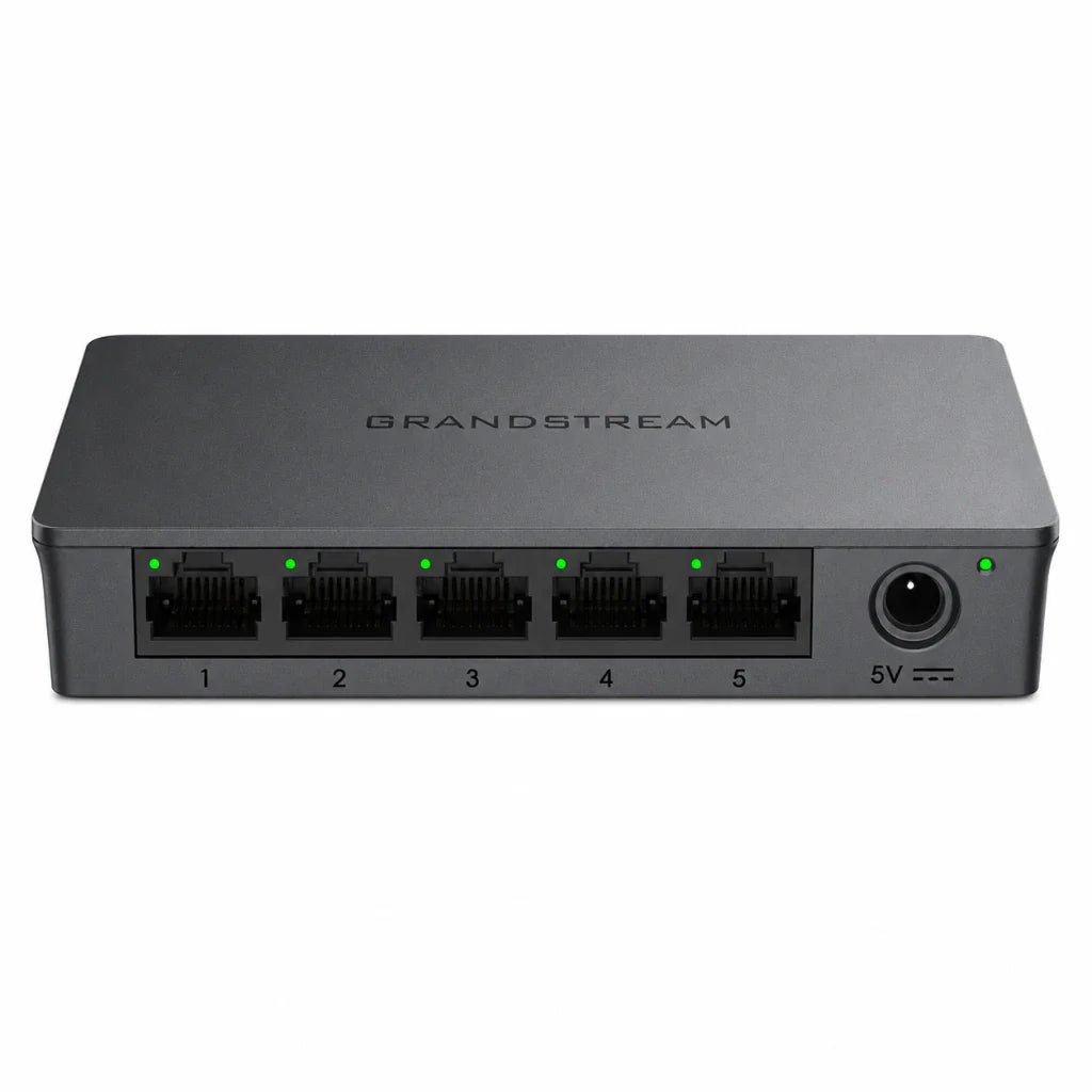 Grandstream GWN7700 5-Port Gigabit Desktop Unmanaged Network Switch