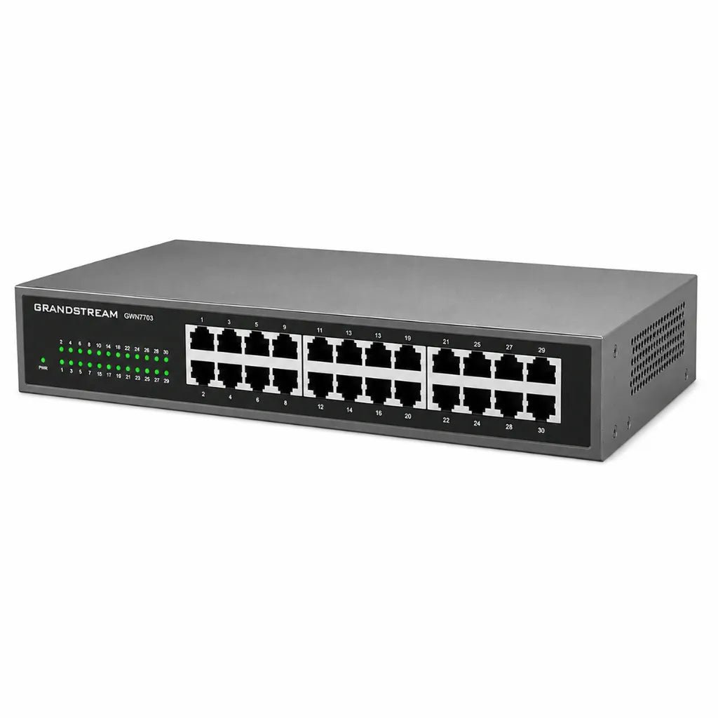 Grandstream GWN7703 24-Port Gigabit Ethernet Unmanaged Network Switch