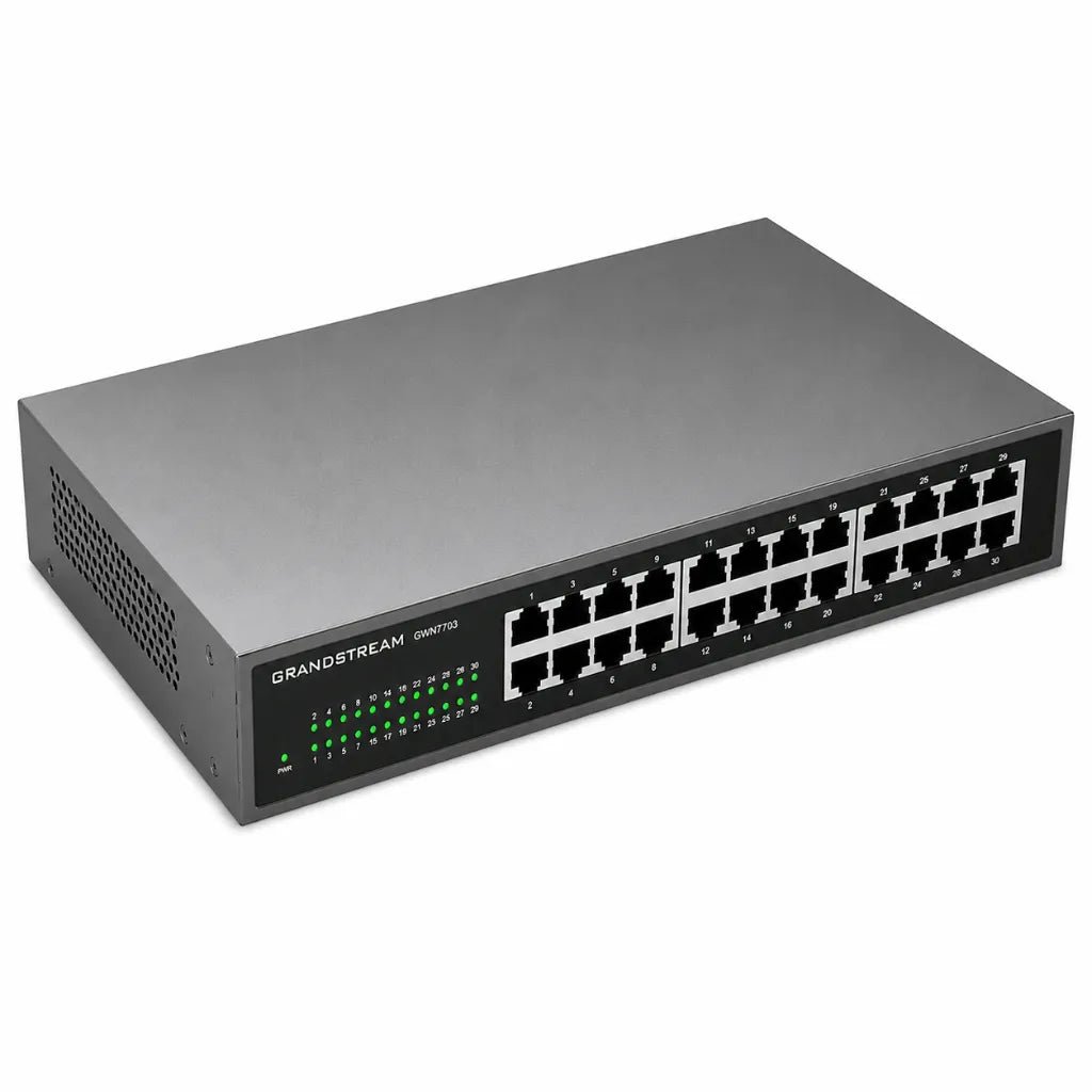 Grandstream GWN7703 24-Port Gigabit Ethernet Unmanaged Network Switch
