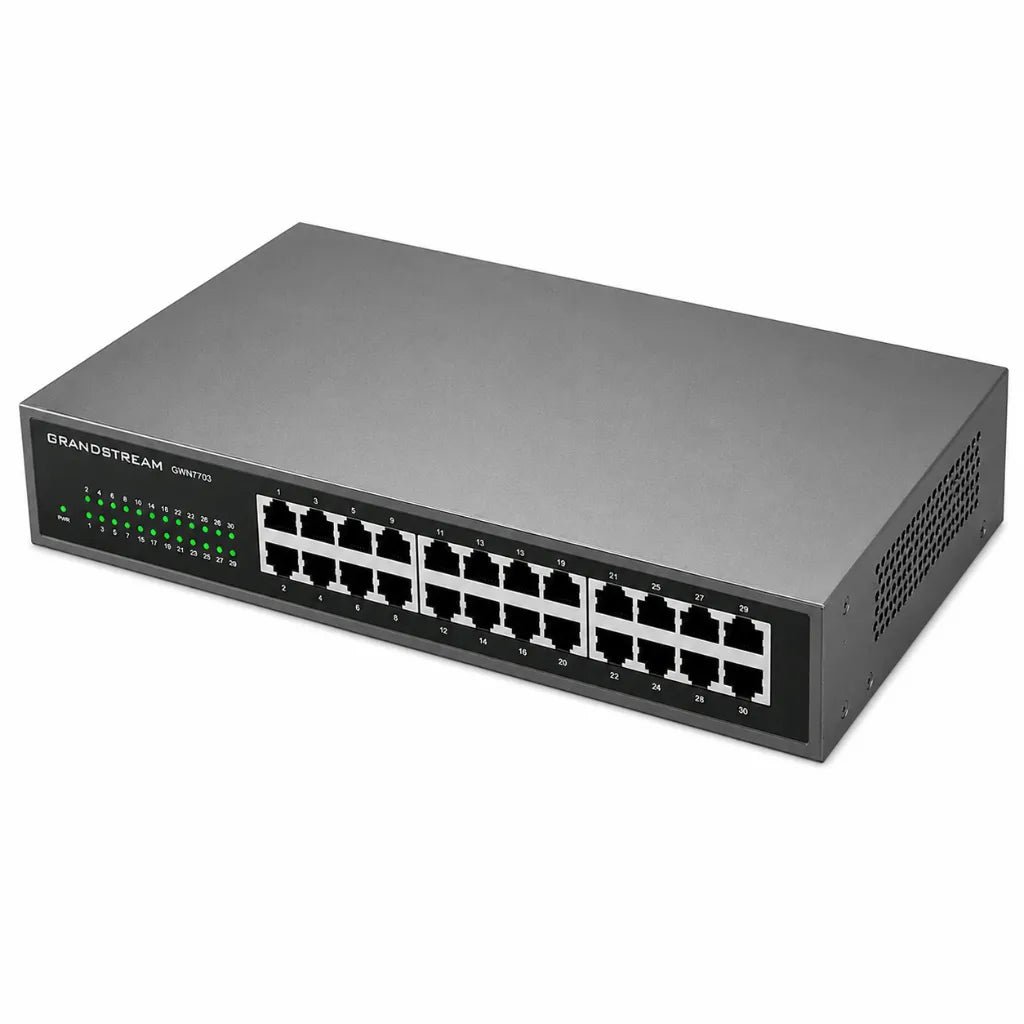 Grandstream GWN7703 24-Port Gigabit Ethernet Unmanaged Network Switch