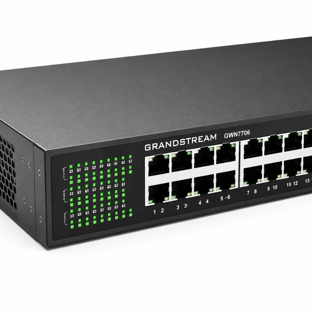 Grandstream GWN7706 48-Port Gigabit Ethernet Network Switch with 2 SFP Uplink Ports
