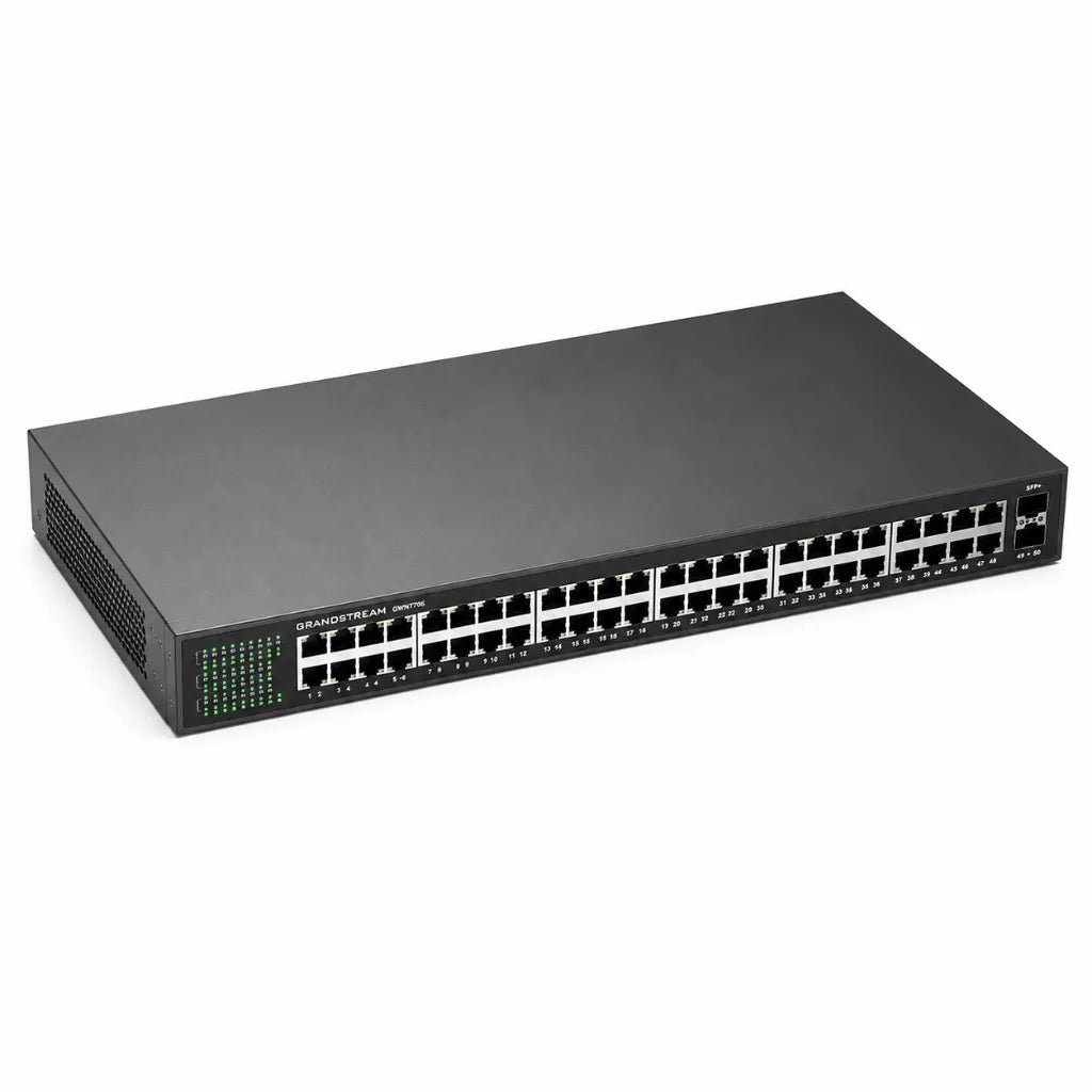 Grandstream GWN7706 48-Port Gigabit Ethernet Network Switch with 2 SFP Uplink Ports
