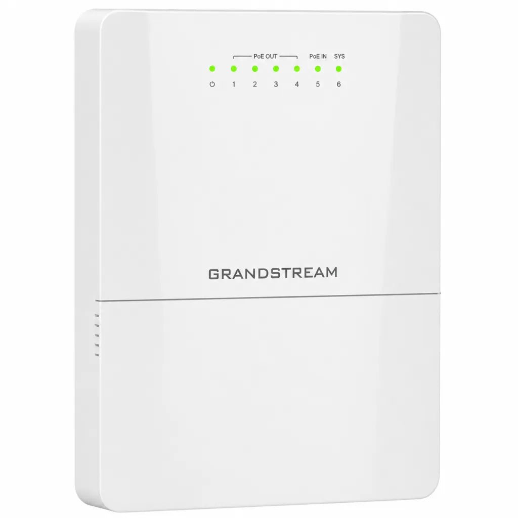 Grandstream GWN7710R Outdoor Managed PoE+ Switch with 8 Gigabit Ports and IP66 Weatherproof Rating